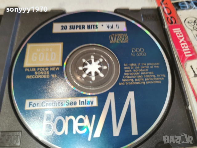 BONEY M CD 0903261317H2E6R, снимка 7 - CD дискове - 53766715