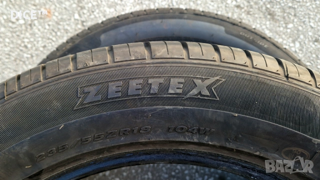 4бр 235/55/18 летни гуми Minevra/ Zeetex SUV, снимка 6 - Гуми и джанти - 53780798