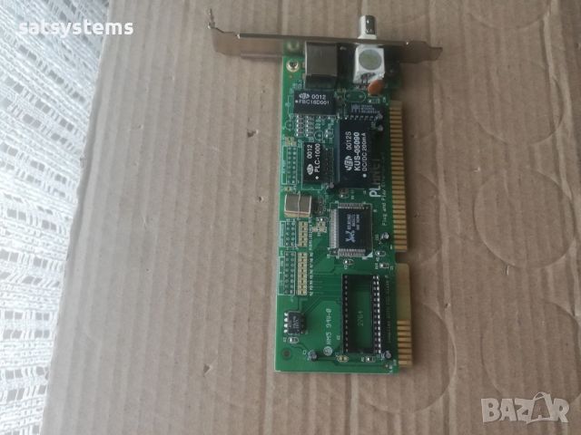 Planet ENW-2400P-2T V2.0 16-bit ISA Network Adapter NIC Card, снимка 6 - Мрежови адаптери - 46460493