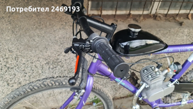 Моторно колело 80куб с нов двигател , снимка 4 - Велосипеди - 53578346