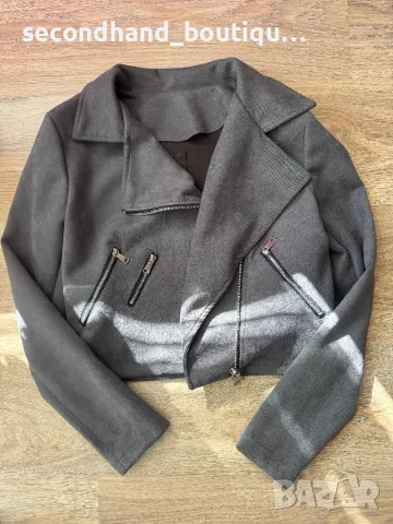 Велурено яке !, снимка 3 - Якета - 49993993