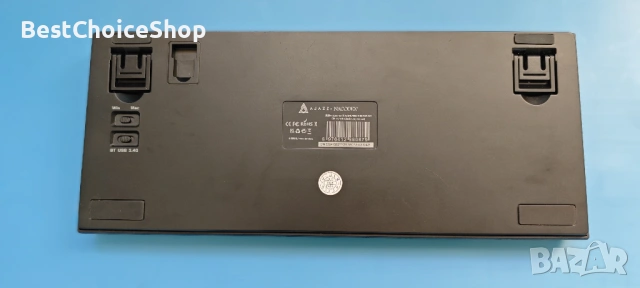 Ajazz AK820 Pro 75% Black/Grey Безжична механична геймърска клавиатура, снимка 6 - Клавиатури и мишки - 53841288