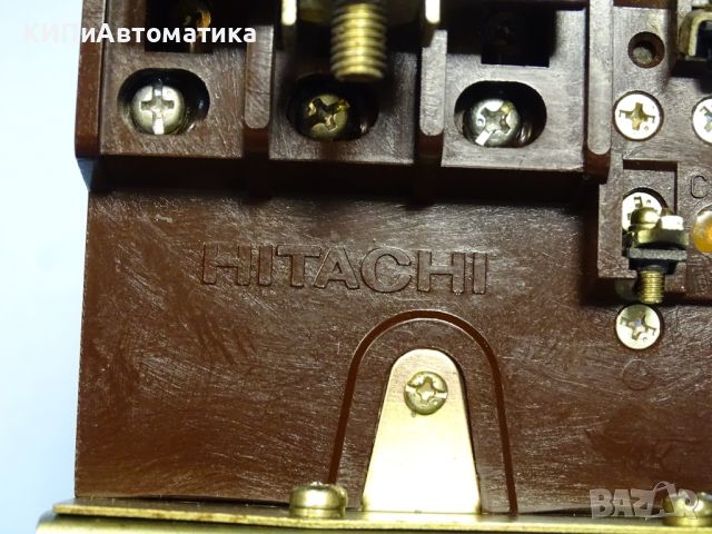 контактор въздушен HITACHI H33 magnetic contactor 3-pole coil 7.5kW/11kW, снимка 5 - Резервни части за машини - 45133426