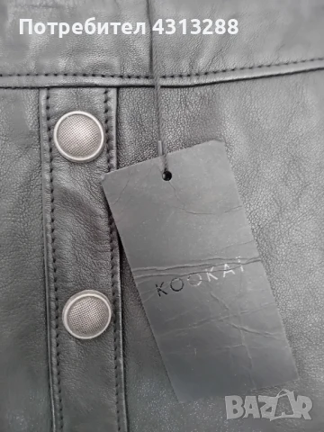 Нова естествена кожа пола ХS, снимка 3 - Поли - 51203173