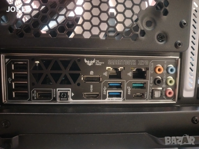 ASUS Sabertooth Z170 Mark 1 + i7-6700 + 16GB DDR4 – пълен сет, перфектно състояние, снимка 5 - Геймърски - 53354010