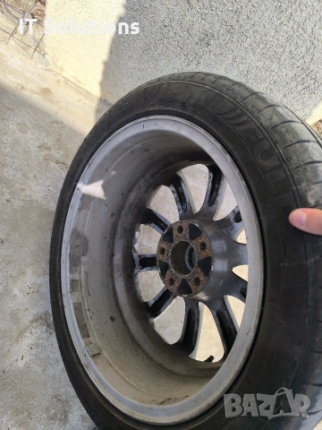 Джанти с летни гуми 7.5Jx17" 5x112 ET28, снимка 4 - Гуми и джанти - 54157916