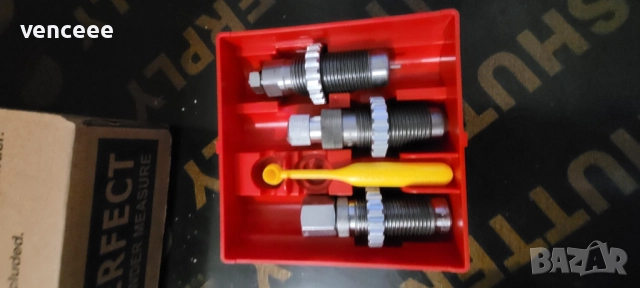 LEE капсулвачка,дозатор барут,матрици 9мм. к-кт , снимка 6 - Други инструменти - 52513497