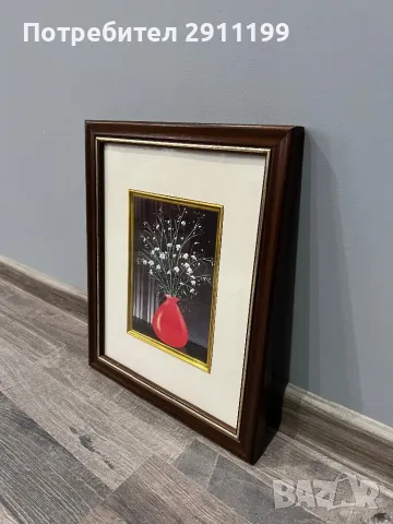 Картина с цветя, комплект от две, снимка 9 - Картини - 49921137