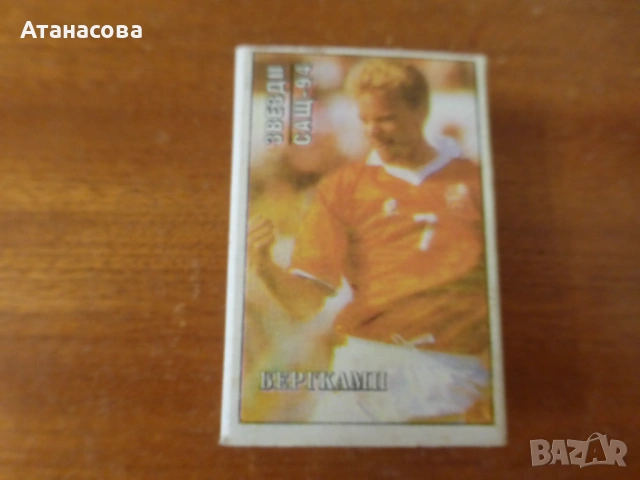 Кибрити с футболисти 8 бр "Звезди САЩ 94", снимка 5 - Колекции - 53651287