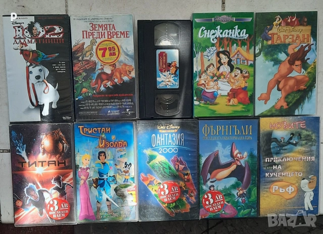 Видео касети приказки, снимка 2 - Анимации - 53619961