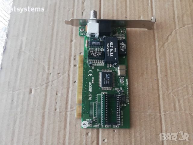 ACORP-970 PCI Network Adapter Card, снимка 6 - Мрежови адаптери - 45641662