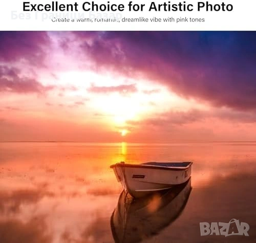 Нов Филтър 58мм Rose Glow за мек образ и топла визия фотография снимки, снимка 3 - Обективи и филтри - 53834788
