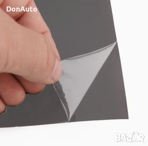 Черно фолио за фарове и стопове 30 x 150 см, снимка 6 - Аксесоари и консумативи - 53133529