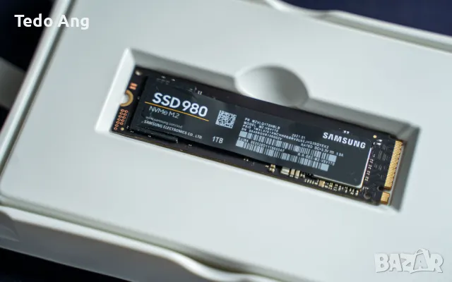 Samsung nvme SSD 980 1TB, снимка 1 - Твърди дискове - 47176018