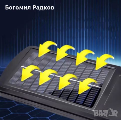 Соларна улична лампа с дистанционно управление 2400W SL-144 COB, снимка 4 - Соларни лампи - 46211482