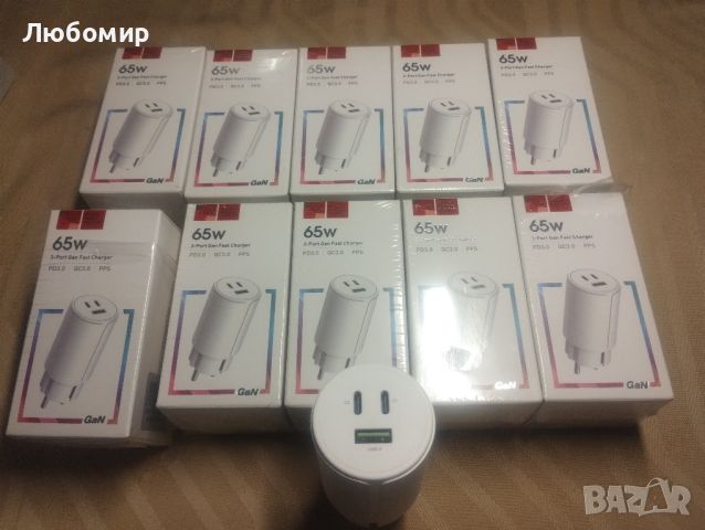 SOOPII USB C ЗАРЯДНО УСТРОЙСТВО ЗА БАТЕРИЯ 65W GAN SHUKO БЪРЗО ЗАРЯДНО ЗА СТЕНА EV ЗАХРАНВАНЕ

, снимка 5 - Оригинални батерии - 45471197