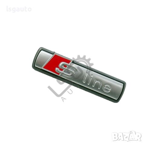 Емблема S-line AUDI A4 (B7) 2004-2008 ID: 124842, снимка 1 - Части - 45114143