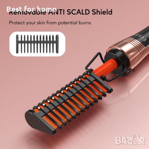 Гребени за брада и коса Terviiix Hot Comb Electric, снимка 4 - Преси за коса - 45635355