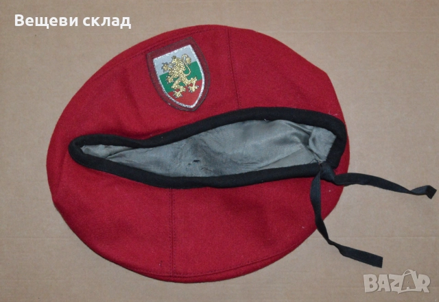 Червена барета сухопътни войски БА НОВА !, снимка 2 - Антикварни и старинни предмети - 52690741