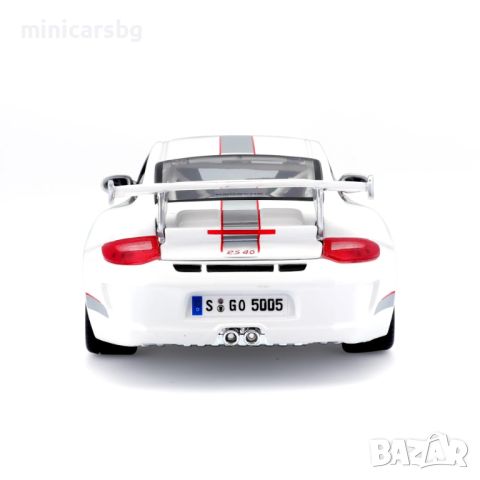 1:18 Метални колички: Porsche 911 GT3 RS 4 - Bburago Diamond, снимка 5 - Колекции - 45203399