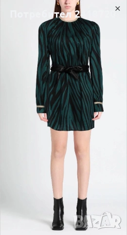 Рокля Le Voliere вискоза, снимка 6 - Рокли - 53924544