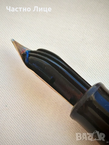 РЯДКА Оригинална Немска Писалка Pelikan 400 Със Златно Перо 585, снимка 3 - Антикварни и старинни предмети - 53562765