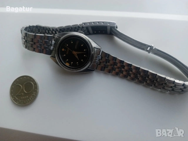Сейко 5,Seiko 5 automatic 17 jewels,дамски, женски часовник, снимка 5 - Дамски - 51527419