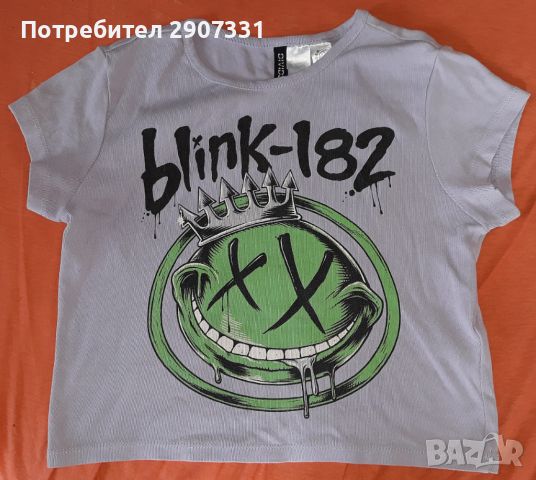 Тениска групи Blink-182.  H & M, снимка 1 - Тениски - 46487408