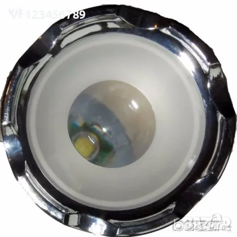 Мощен акумулаторен LED лед Фенер H-3405 28000w, снимка 3 - Къмпинг осветление - 47558469