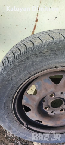 Продавам 2бр. гуми с джанти 14" 4х108, снимка 4 - Гуми и джанти - 53218411