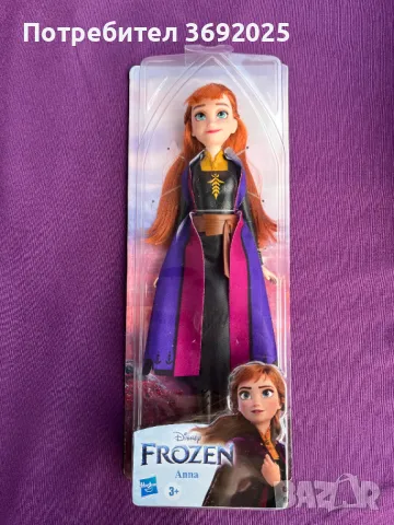 DISNEY Frozen II Кукла Aнна Travel Edition, снимка 1 - Кукли - 46971058