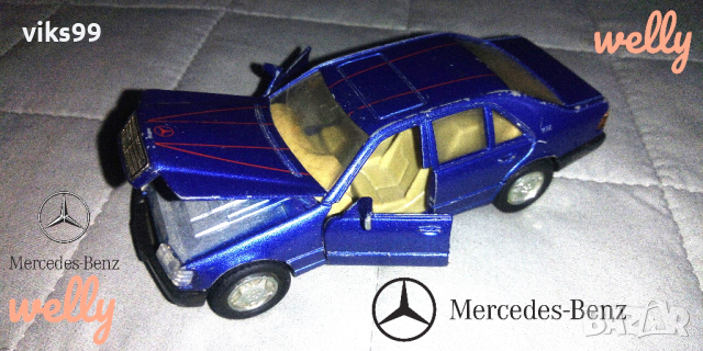 Mercedes Benz 600 SEL Welly No.9048, снимка 1 - Колекции - 39109963