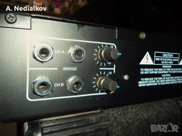 Crest LA1201 power amplifier, снимка 7 - Ресийвъри, усилватели, смесителни пултове - 46863773