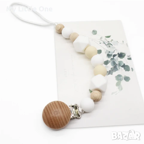 Силиконов клипс за биберон, снимка 5 - Други - 51006662