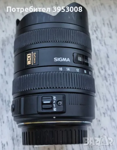 Sigma 8-16 f/4.5-5.6 DC HSM за Canon EF-S (покрива и фулфрейм между 14 и 16мм), снимка 3 - Обективи и филтри - 47921599