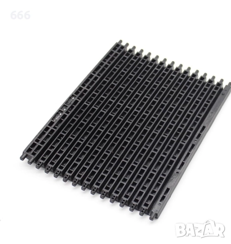 Комплект от 2 щори за централна конзола, Fokelyi за BMW E70 X5, E71 E72 X6, ABS, лесен монтаж, снимка 2 - Аксесоари и консумативи - 52697872