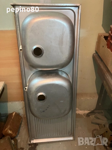 Мивка двойна алпака, снимка 2 - Мивки - 54192865