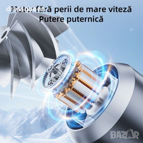 4661 3-в-1 Комплект: Мощна Мини Прахосмукачка и Духалка с HEPA Филтър и Калъф за Съхранение, снимка 8 - Аксесоари и консумативи - 53823032