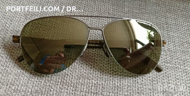 НОВИ Мъжки слънчеви очила Porsche design, Bauhaus aviator - огледален ефект, антирефлекс, снимка 6 - Слънчеви и диоптрични очила - 45462930