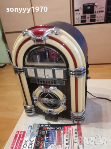 THOMAS CR-11 RADIO С РЕТРО ВИЗИЯ ОТ ГЕРМАНИЯ 0703262009LCHERY1, снимка 7 - Радиокасетофони, транзистори - 53749336