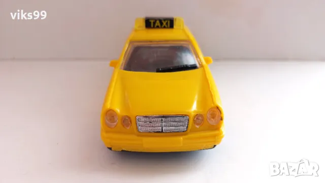 Пластмасова количка Mercedes Benz Taxi, снимка 6 - Колекции - 48992844