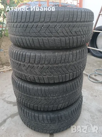 4 бр зимни гуми PIRELLI Winter Sottozero 3 Run Flat 245/45R18;DOT 2223;7.04 mm, снимка 1 - Гуми и джанти - 47627824