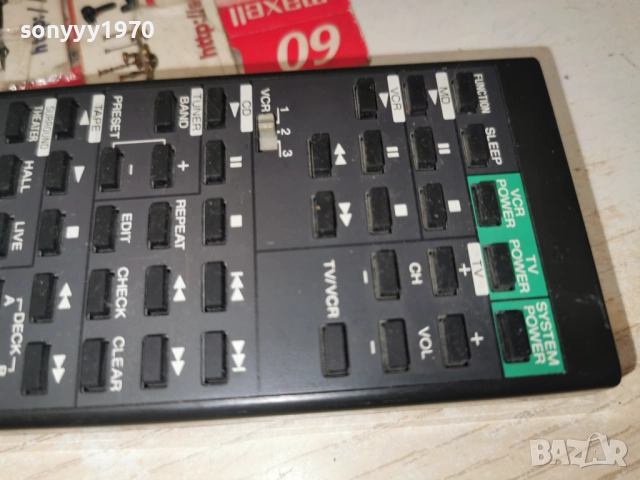 SONY RM-U33AV AUDIO REMOTE-ВНОС SWISS 2112251138, снимка 12 - Ресийвъри, усилватели, смесителни пултове - 52864286