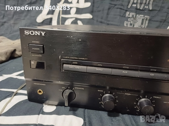 Усилвател Sony TA-F435R, снимка 4 - Ресийвъри, усилватели, смесителни пултове - 52678401