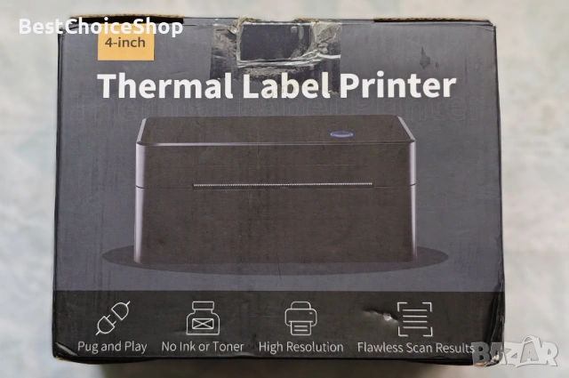 Термопринтер за етикети Vretti товарителници на куриери, без мастило., снимка 2 - Принтери, копири, скенери - 53639815