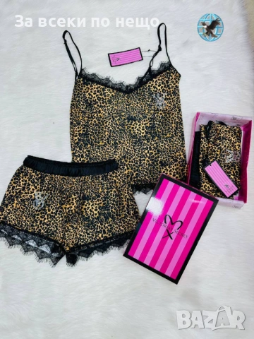 Victoria’s Secret Детска Лятна Къси Пижама - Горнище Потник И Къси Панталони Код SK1285