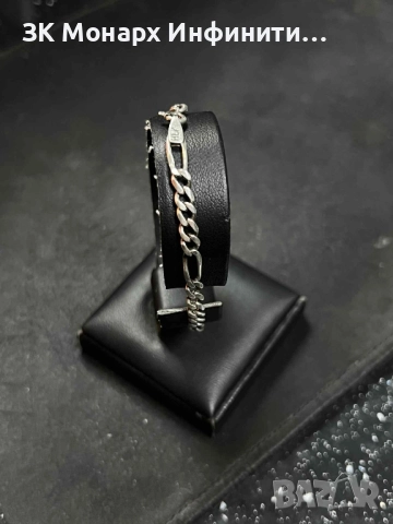 сребърна гривна , снимка 4 - Гривни - 52123133