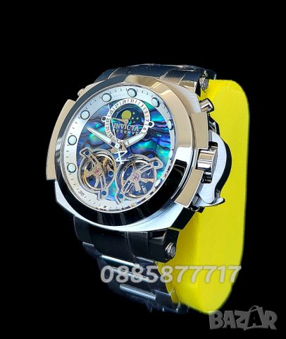 Invicta Reserve Man Automatic лунна фаза, НОВ , снимка 4 - Мъжки - 45936432