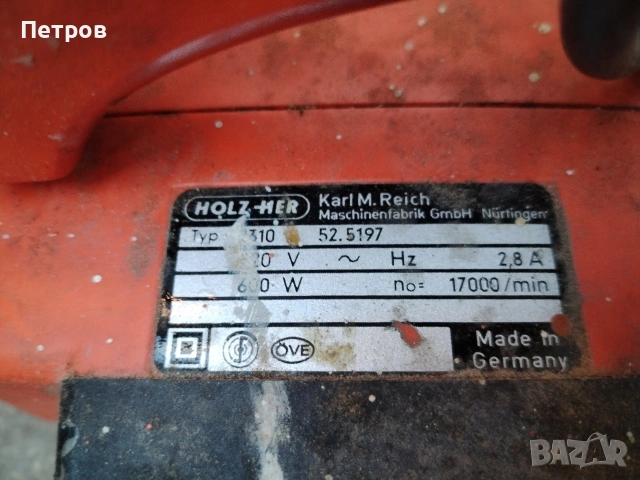 Електрическо ренде Holz-Her, снимка 4 - Други инструменти - 53132595