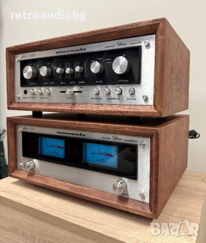 🔉ТОП ретро колекционерски аудио сет MARANTZ - стъпало 140 + предусилвател 3200🔉, снимка 2 - Аудиосистеми - 53274836